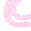 Baking Paint Glass Beads Strands DGLA-N015-6mm-02-3