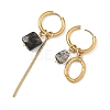 202 Stainless Steel Huggie Hoop Earrings EJEW-JE07392-01-3