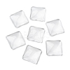 Transparent Glass Square Cabochons GGLA-S022-15mm-4