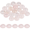 20Pcs Natural Rose Quartz European Beads G-PA0002-34B-1