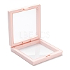 Square Transparent PE Thin Film Suspension Jewelry Display Box LS-CON-D009-01A-04-3