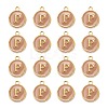 Golden Plated Alloy Enamel Charms ENAM-S118-06P-2