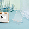 Acrylic Slant Back Postcard Display Stands ODIS-WH0078-86C-4