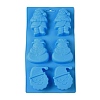 Rectangle DIY Food Grade Silicone Statue Mold DIY-K075-33-3