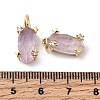 Faceted Natural Amethyst Pendants X-KK-Z137-14G-03-3