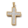 201 Stainless Steel Enamel Pendants SA-CBA5D64-02G-1