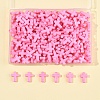 200Pcs Opaque Acrylic Beads SACR-FS0001-39B-7