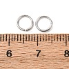 Tarnish Resistant 304 Stainless Steel Open Jump Rings STAS-N015-10-6x0.8mm-3
