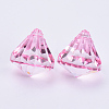 Transparent Acrylic Pendants TACR-Q260-C-V03-2