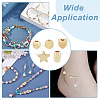 100Pcs 5 Style Rack Plating Brass Beads KK-HY0001-71-7