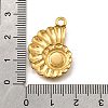 304 Stainless Steel Pave Natural Paua Shell Pendants STAS-C122-21C-01G-3