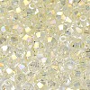 Full Rainbow Plated Transparent Electroplate Glass Beads EGLA-M030-02A-FR04-2