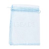 Organza Gift Bags with Drawstring OP-R016-13x18cm-08-5