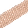 Transparent Glass Beads Strands EGLA-A044-T2mm-MD20-1