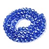 Electroplate Glass Beads Strands EGLA-A044-T6mm-A31-3