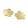 Rack Plating Brass Charms KK-G515-51A-G-2