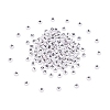 200Pcs 2 Style White Acrylic Enamel Beads SACR-YW0001-04-2