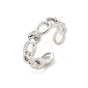 Brass Cup Peg Open Cuff Ring Settings KK-G518-02P-03-1