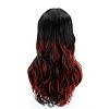 Two Tone Long Curly Synthetic Wigs OHAR-I017-03-5