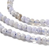 Natural Blue Lace Agate Beads Strands G-Z074-A01-01-4