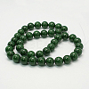 Natural Mashan Jade Round Beads Strands G-D263-12mm-XS13-2