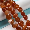 Natural Agate Beads Strands G-H295-B01-3