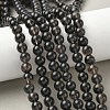 Natural Ice Obsidian Beads Strands G-P590-A03-8mm-02-1