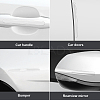 Car Door Handle Bling Plastic Protective Sticker AJEW-WH0518-77-6