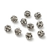 7mm Brass Crystal Rhinestone Beads KK-S519-01B-P-1