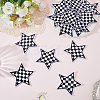 20Pcs Polyester Clothing Patches DIY-CY0002-35A-4