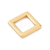 Golden Plated 304 Stainless Steel Charms STAS-K286-03J-G-2