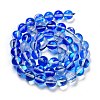 Transparent Glass Beads GLAA-B022-8mm-12-2
