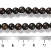 Natural Polychrome Jasper/Picasso Stone/Picasso Jasper Beads Strands G-C160-01-6mm-5
