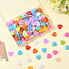 1 Bag 2-Hole Resin Buttons BUTT-SP0001-19B-7