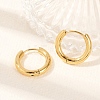 Ion Plating(IP) 304 Stainless Steel Huggie Hoop Earrings X-EJEW-O087-06B-1