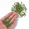 Baking Paint K9 Glass Seed Beads SEED-US0003-4mm-K9-4