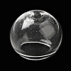 Transparent Glass Bead Cone GLAA-G100-01A-01-2
