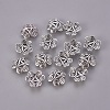Tibetan Style Alloy Bead Caps X-EA483Y-NF-2