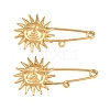 Sun 304 Stainless Steel Safety Pins Brooch Findings SA-CBA098D-13A-G-1