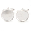 Brass Cufflinks KK-E464-S-1