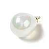 8Pcs UV Plating Acrylic Pendants FIND-YW0002-04F-4
