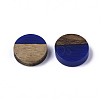 Resin & Wood Cabochons X-RESI-S358-70-H28-2