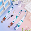 1 Set Polyester Mobile Straps HJEW-TA0001-40B-5