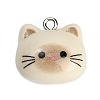 Printed Opaque Resin Pendants RE-CBA08CD-02B-1