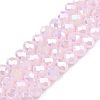 Electroplate Glass Beads Strands LS-EGLA-A044-J6mm-B02-1