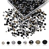 1050Pcs 10 Styles Glass Beads GLAA-YW0004-19A-1