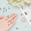 30Pcs 3 Style 201 Stainless Steel Beads STAS-UN0045-48-4