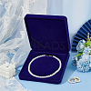 Velvet Pearl Necklace Storage Gift Boxes CON-WH0086-128B-5