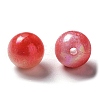 Two Tone Opaque Acrylic Beads LS-SACR-P024-01B-W14-2