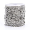 Brass Twisted Chains CHC-S096-P-NF-4